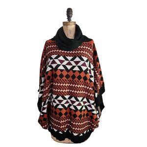 Anthropologie The Addison Story Ambar Poncho M L EUC